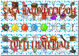 tutti i materiali - saga halloween 2014