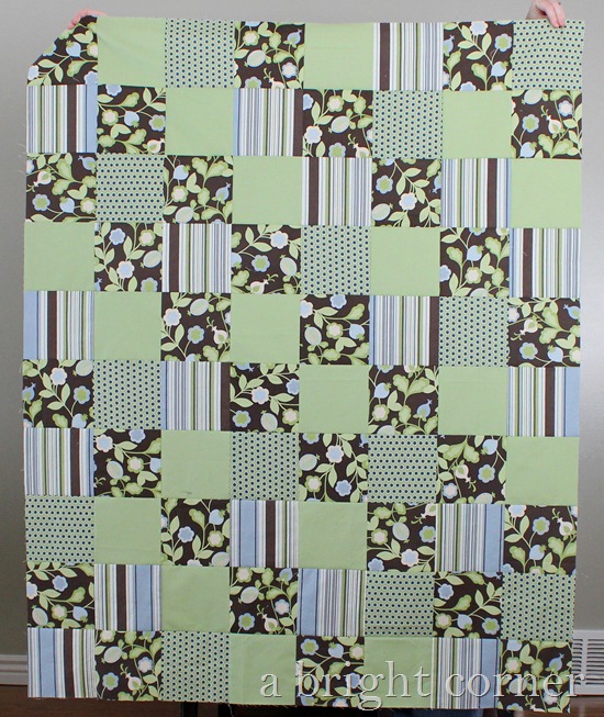 Relief Society quilt top 1