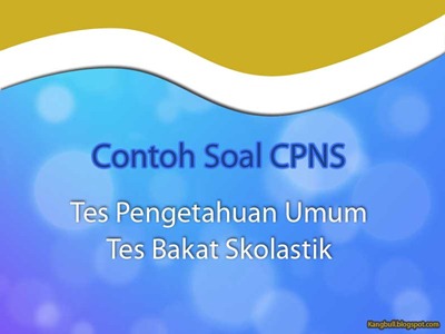 soal cpns contoh-soal-cpns-2013