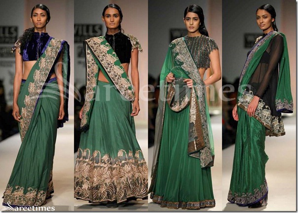 Green_Designer_Sarees