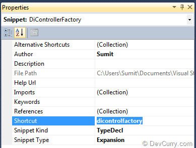 define-snippet-shortcut