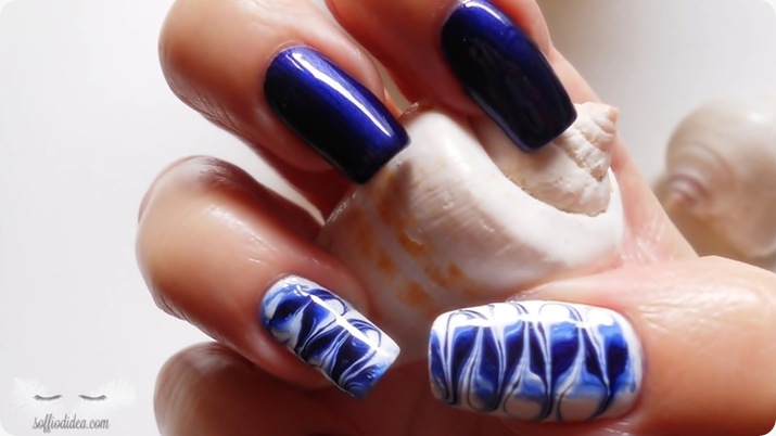 nail art - nailart - marble - soffiodidea - soffio di dea - onde -6a nail art - nailart - marble - soffiodidea - soffio di dea - onde -6a