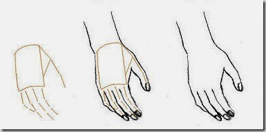 How to Draw For Beginners Step by Step - hands How to Draw For Beginners Step by Step - hands