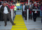 Event Sec ready for a foot on yellow line incident!