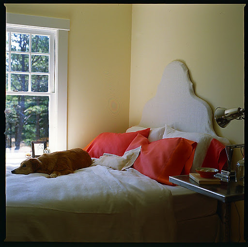 It's all about the headboard here.