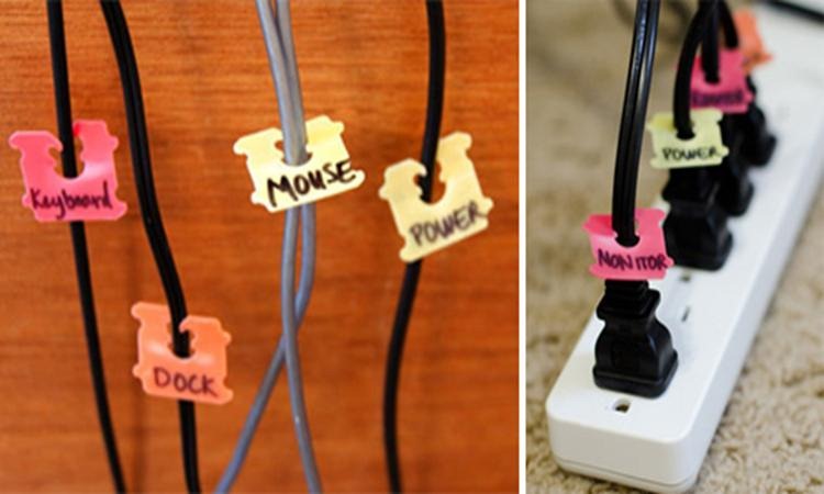 bread tags wire labeling