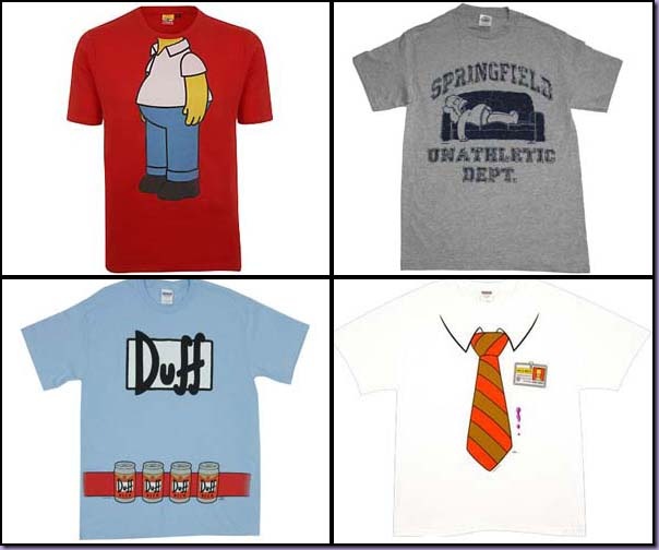 Camisetas-T-Shirt-Homer-Simpson-Duffman-Divertidas