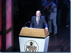 9113 Nashville, Tennessee - Grand Ole Opry radio show - radio announcer