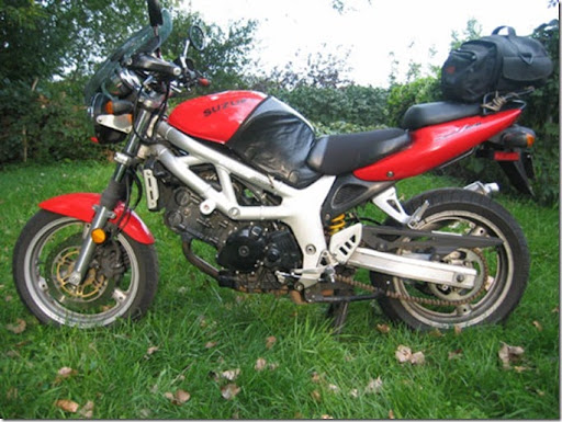 suzuki sv650 luggage rack