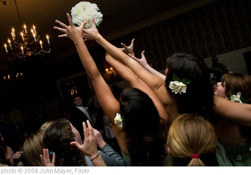 'Bouquet toss' photo (c) 2008, John Mayer - license: http://creativecommons.org/licenses/by/2.0/