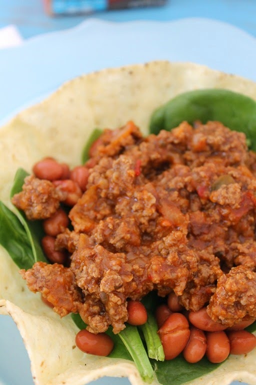 taco meat with Campbell's soup