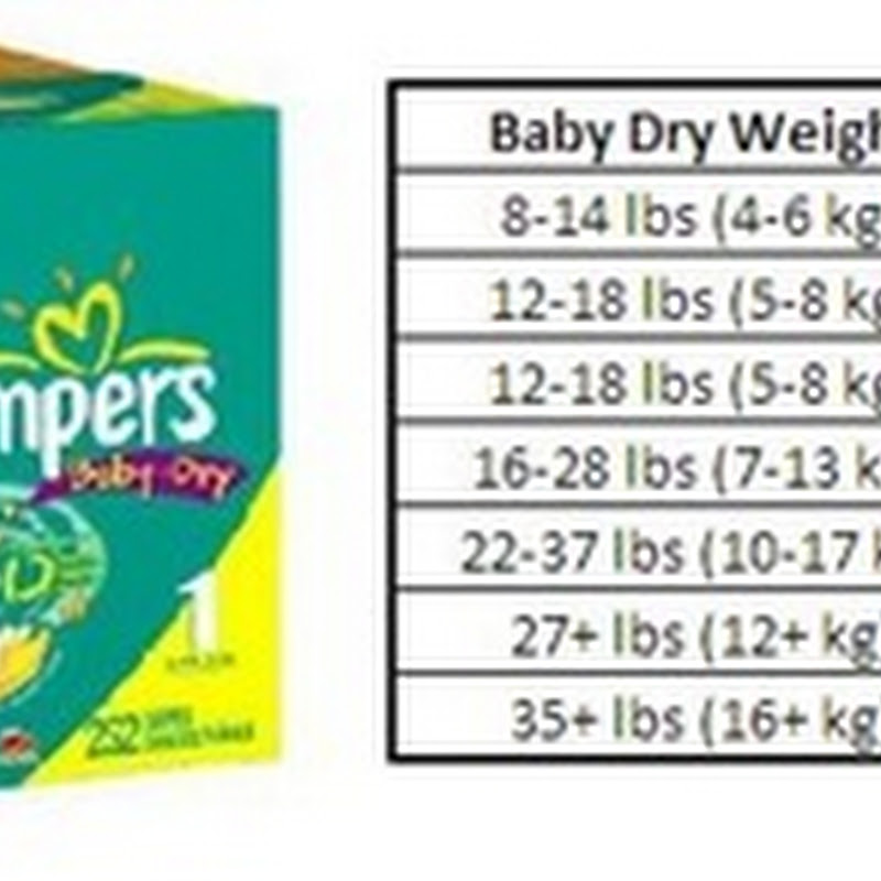 Pampers swaddlers overnight size chart
