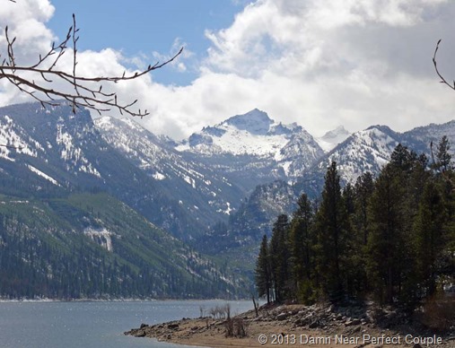 Lake Como and Trapper Peak Lake Como and Trapper Peak
