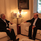 Dom Murilo visita governador  Wagner