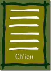 I Ching 1 Ch'ien hexagrama I Ching 1 Ch'ien hexagrama