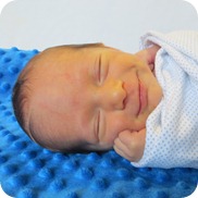Nehemiah's Newborn Portraits square crop