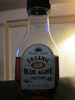Tequila comes from the very same source, the blue agave plant.  This sweetener will not get you drunk though, no worries.  It's thinner than honey, sweeter than sugar, and boasts a low glycemic index.