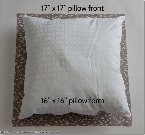 How to Sew a Pillow 5a