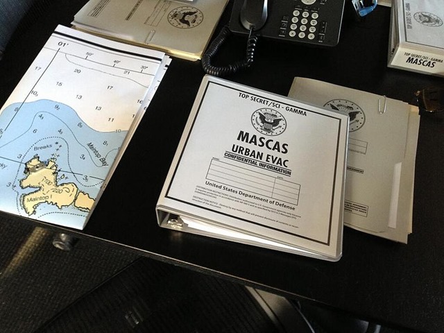 Godzilla 'Urban Evac' Top Secret Document Photo