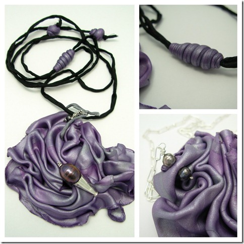 ruffle iris clasp detail ruffle iris clasp detail