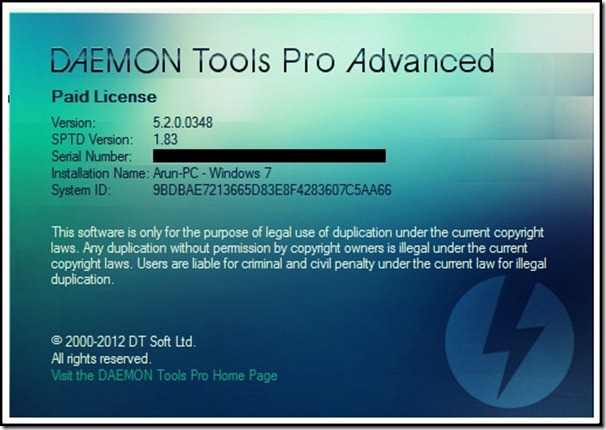 daemon tools pro crack only