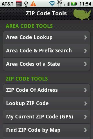 Zip Locator