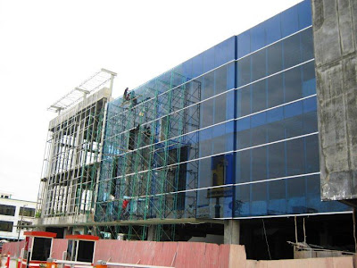 Penyelesaian Entrance Building PaBaS per 1 Maret 2010