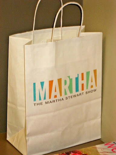 As always, we got parting gifts from Martha- some terrific green cleaning products!