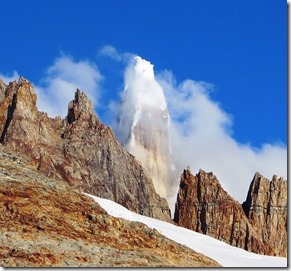 Agulha mais alta do Cerro Torre vista perto do circo de los Altares Autor Freddy Duclerc