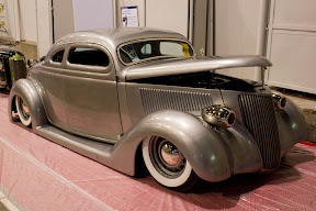 James Hetfield of Metallica's 36 Ford built by Blue Collar Customs