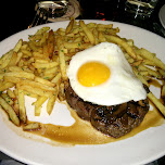 steak & fries at Le Select in Toronto in Toronto, Canada 