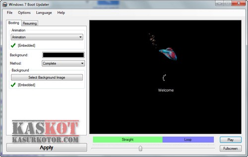 Download Windows 8 Betta Fish Boot Screen for Windows 7