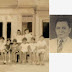 Foto tirada no dia 16 de novembro de 1941, em frente o Instituto Luso Brasileiro do professor Lobo, no Largo da Trindade. Da esquerda para a direita: Maria José, n.i., n.i., n.i., n.i., José Maria (Bassalo). De pé: n.i., Madá. Ao lado, foto do Professor Lobo, nos anos 1940.