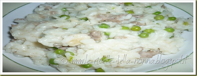 Risotto con salsiccia e piselli (7)