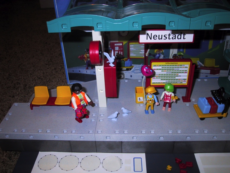 Playmobil 4382 Train Station/Depot w/Box & Instruction eBay