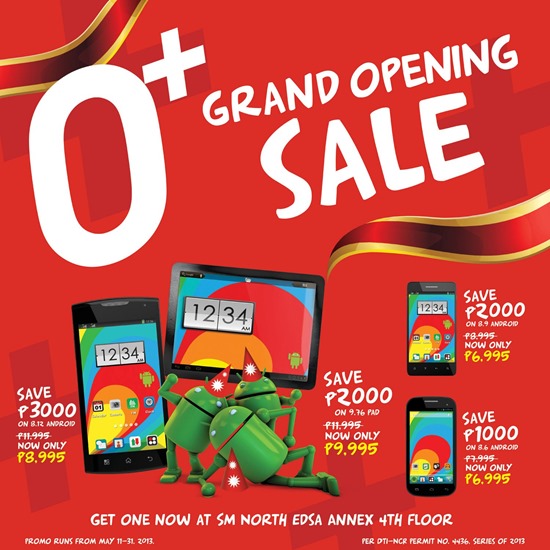 O  Grand Opening Sale