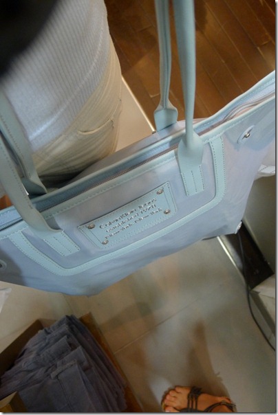 Calvin Klein baby blue shopper bag Calvin Klein baby blue shopper bag