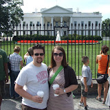 Cam and Debbie at the White House
