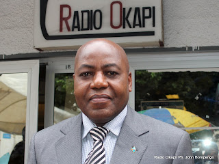 Martin Kabwelulu, Ministre des Mines à l'intérim. Radio Okapi/ Ph. John Bompengo