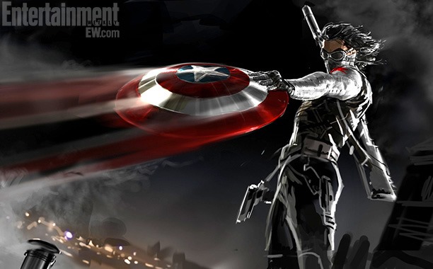 Captain America The Winter Soldier Concept Art Reveals New Look at The Winter Soldier