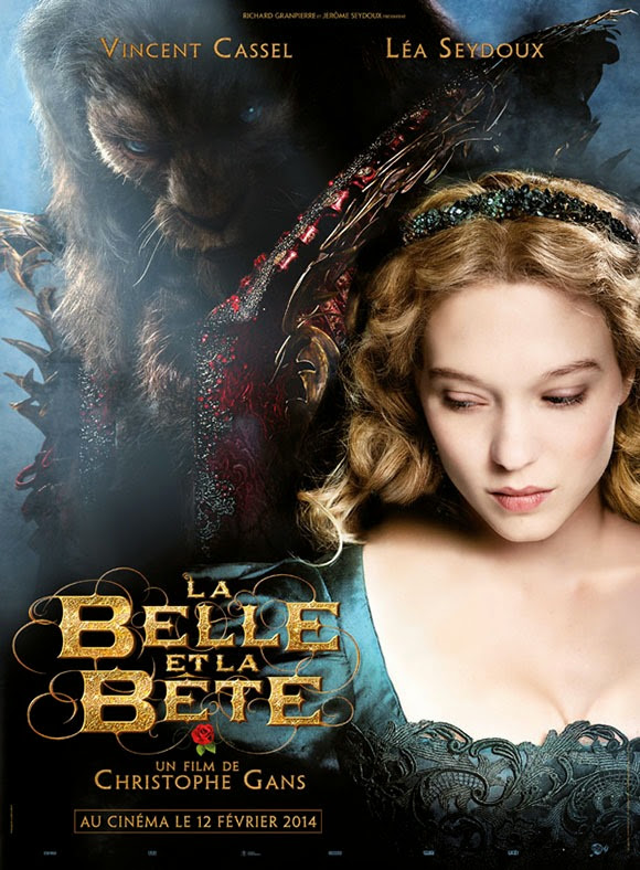 Beauty and the Beast poszter, főszerepben Léa Seydoux és Vincent Cassel 01
