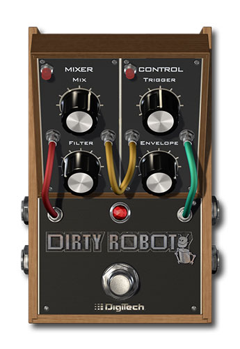 Sound Technology News Blog: DigiTech New Dirty Robot Synth Pedal for the  iStomp Offers Sub-Harmonic and Filter Synthesis