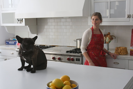 Next scene - in the kitchen!  I hope this involves food!