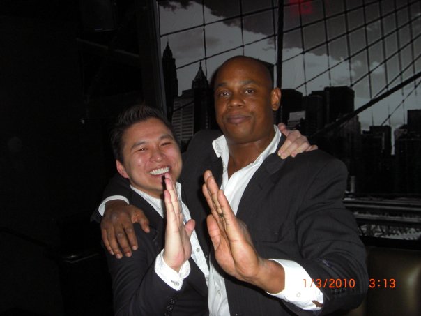 Asian Playboy And Bokeem Woodbine Busting A Move, Asian Playboy