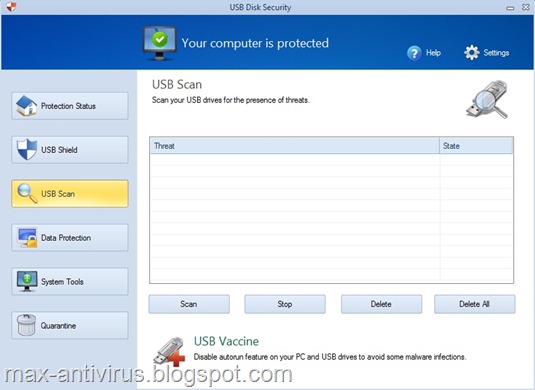 Download usb disk security XP for free (Windows)