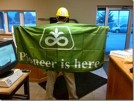 Pioneer is here captain Pioneer