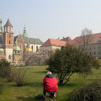 32 Someone Drawing the Wawel Castle.JPG