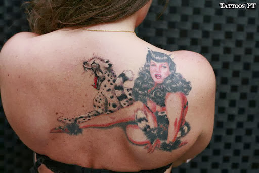 Pin-up Tattoos Meanings and Pictures