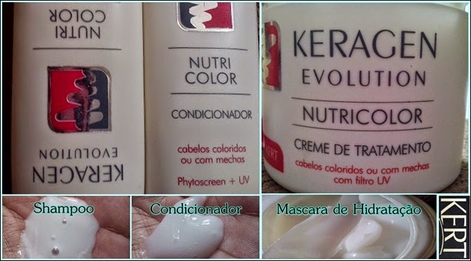 Keragen Nutri Color Linha Keragen Nutri Color