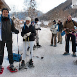 09.12.2011 Schneeschuh-wanderung  Pircheralm - Ciaspolata malga Pircher - Wellnesshotel